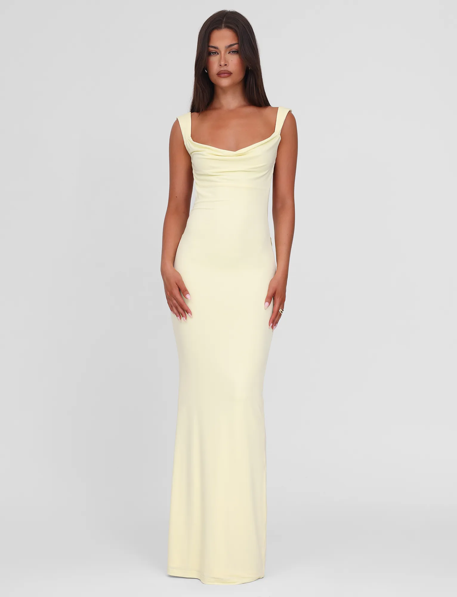 ZITA MAXI DRESS - LEMON Relax Flex